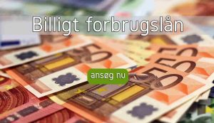 Billigt forbrugslån