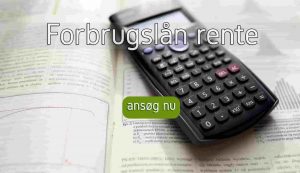 Forbrugslån rente