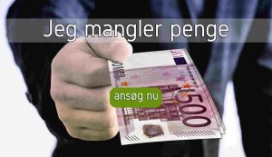 Jeg mangler penge