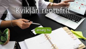 Kviklån rentefrit