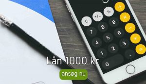 Lån 1000 kr