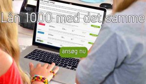 Lån 1000 med det samme