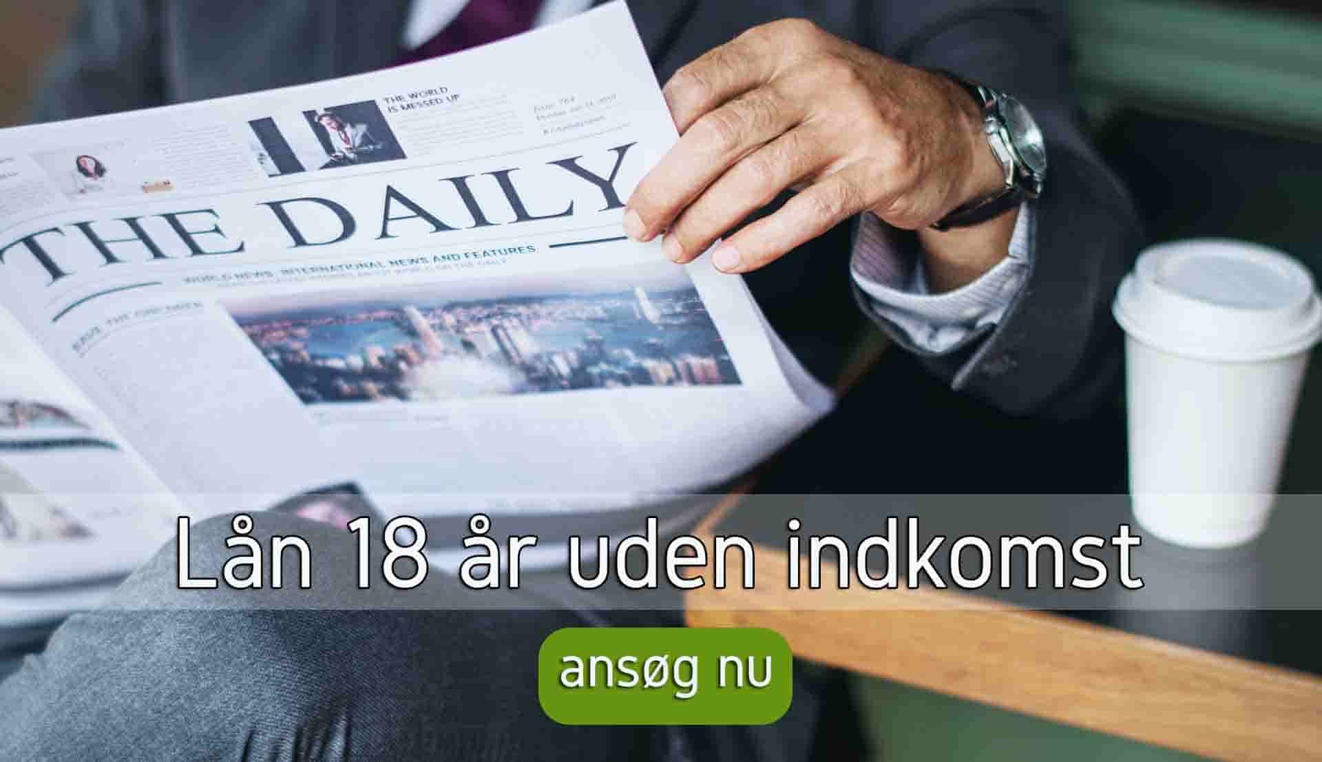 Lån 18 år uden indkomst