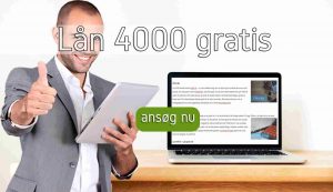 Lån 4000 gratis