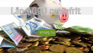 Lån 4000 rentefrit