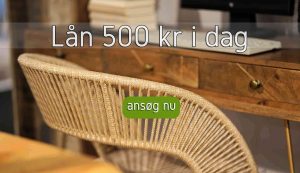 Lån 500 kr i dag