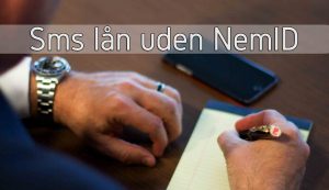 Sms lån uden NemID